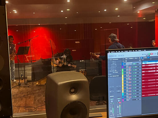 Live Recording in VRL Live Room